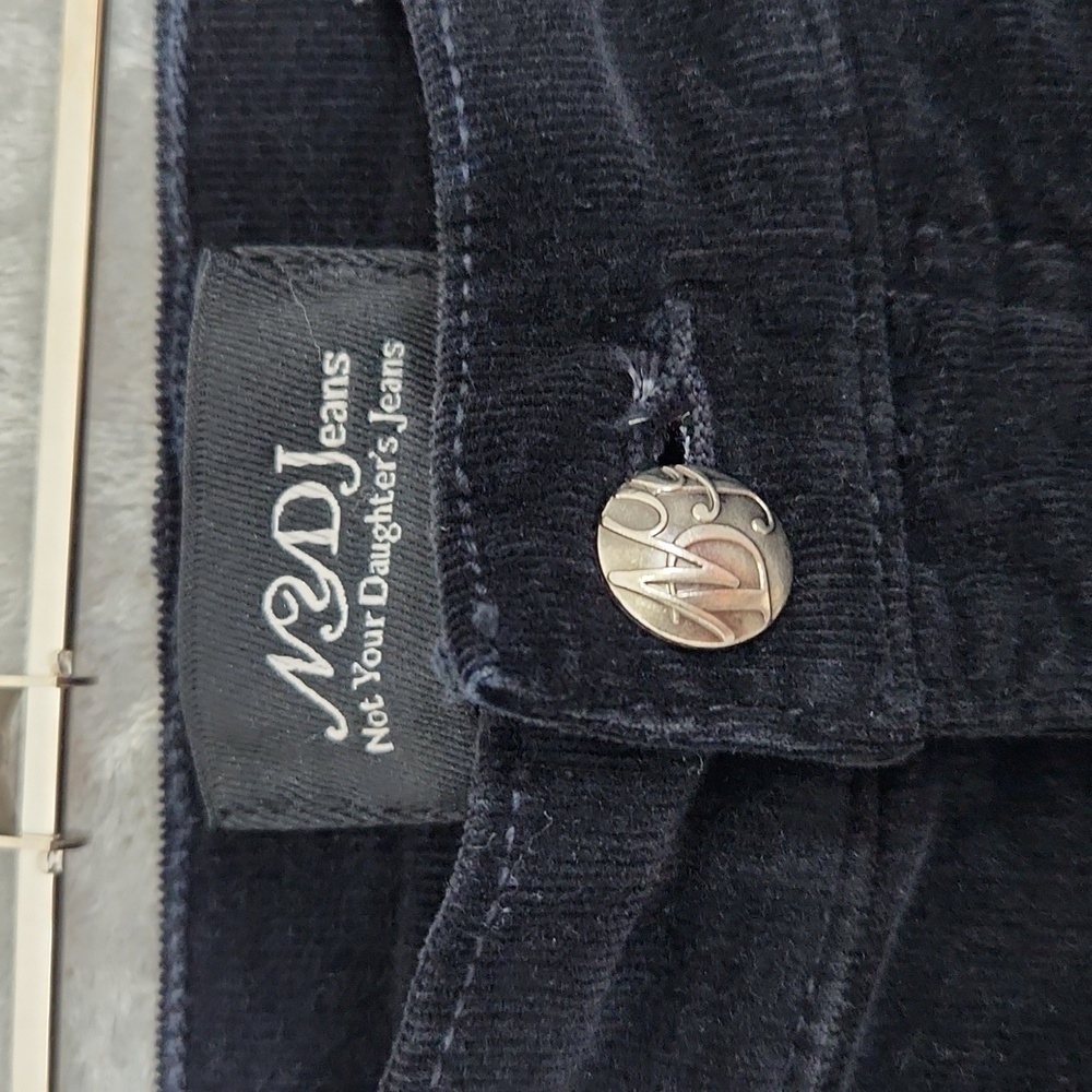 Not Your Daughter's Jeans corduroy black pants - Picture 4 of 11